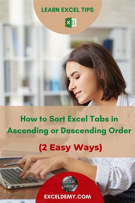 Different methods to sort Excel tabs