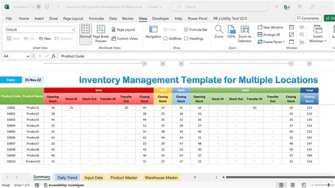 Excel Template for 13-Week Cash Flow Model