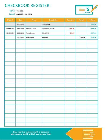 excel template