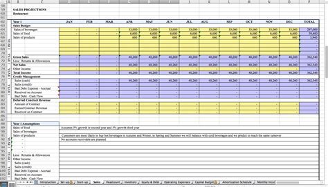 Excel Template Design