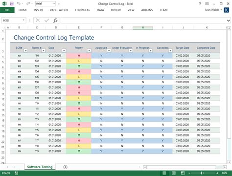 Excel Template Modification 3