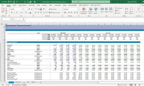 Excel templates and examples