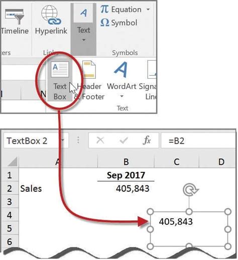 Excel Text Box Equation