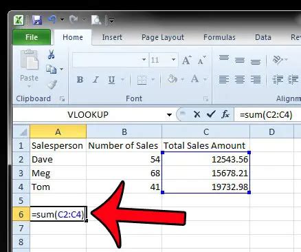 Excel Text Box Formula