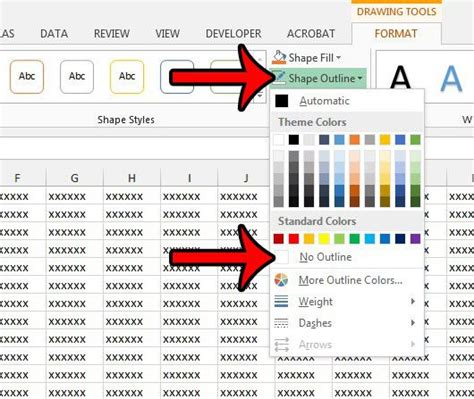 Excel text box removal methods