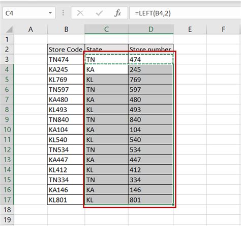 Extracting specific text in Excel