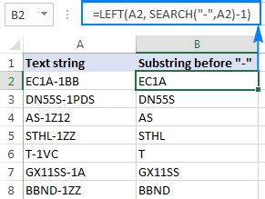 Excel text extraction tools