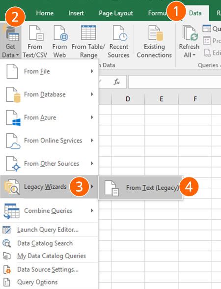 Excel Text Import