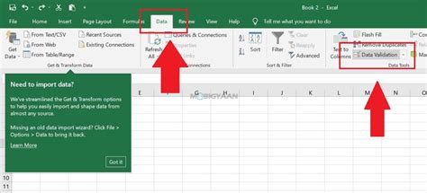 Excel Text Restricting Gallery