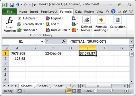 Excel text string