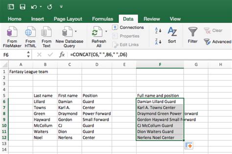 Excel text tips and tricks example 7