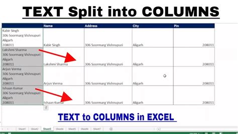 Excel Text to Column with only first delimiter