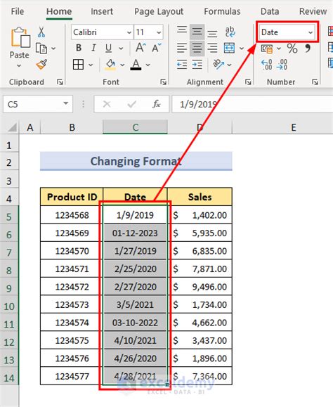 Excel Text to Date