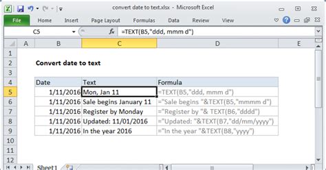 Excel Text to Date Gallery