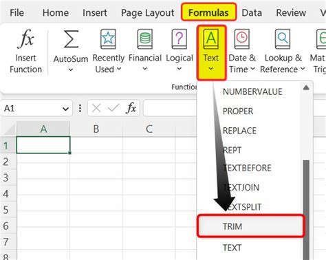 Excel Text Trimming Methods