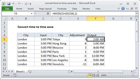 Time Conversion Example 6