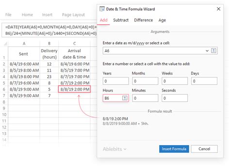 Excel Time Examples