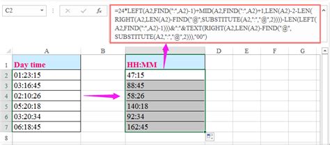 Excel Time Format hh:mm