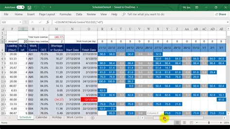 Excel Time Productivity