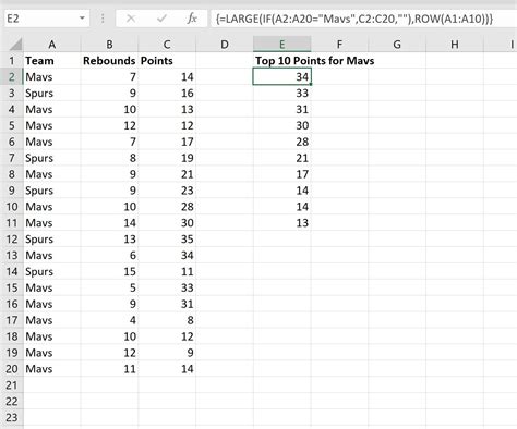 Excel Tip 10: Using Excel Functions