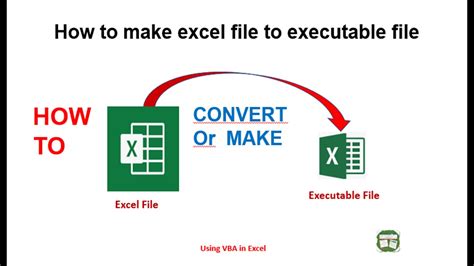 Converting Excel to EXE