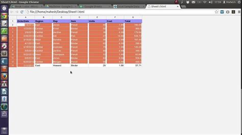 Excel to HTML Format