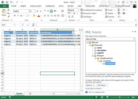 Excel to KML Conversion Tips