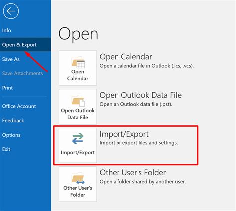 Excel to Outlook Import Example 2