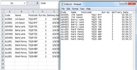 Excel to TXT file converter gallery 2