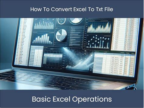 Excel to TXT file converter process