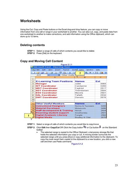 Excel Training Manual PDF