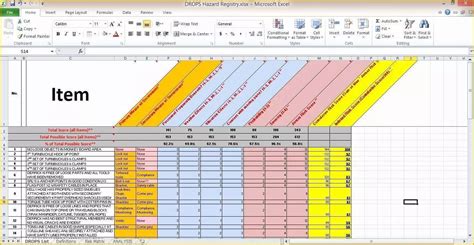 Excel Training Matrix Template Gallery 10