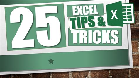 Excel Tricks