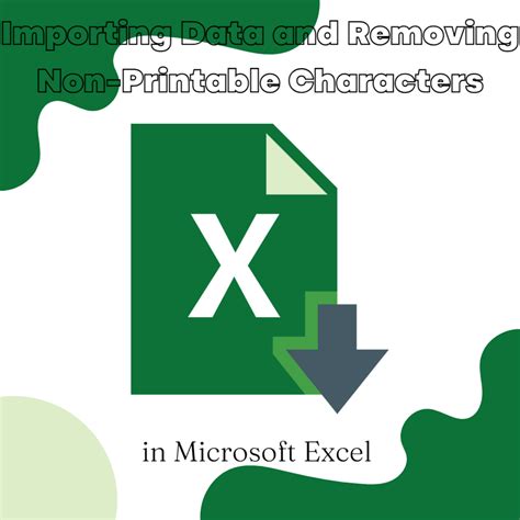 Excel TRIM function non-printing characters