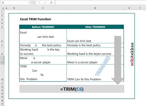 Excel Trim Last Character Example 5