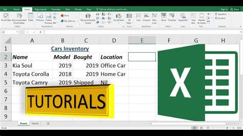 Excel Tutorial