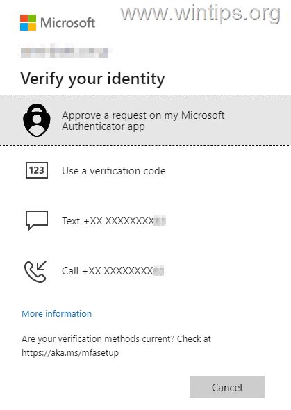 Excel two-factor authentication setup and configuration