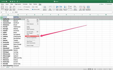 Excel Unhide All Rows Issue