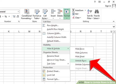 Excel Unhide Rows 4