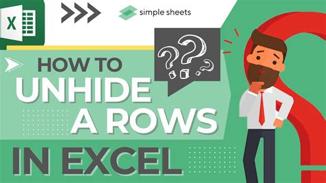 Excel Unhide Rows