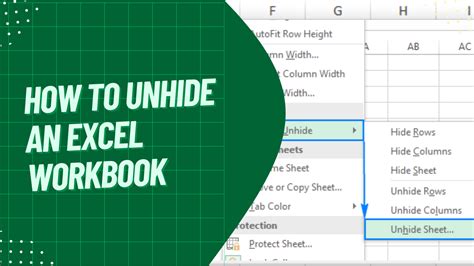 Excel Unhide Workbook