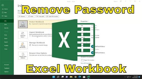 Excel unlock image