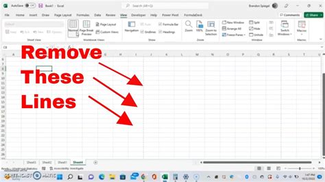 Excel Unused Lines Tip Gallery