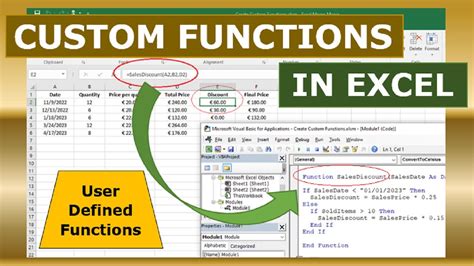 Excel User-Defined Function