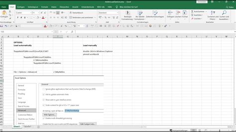 Excel VBA add-ins