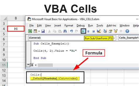 Excel VBA Cell Formatting Example 3