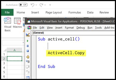 Excel VBA Cell Manipulation