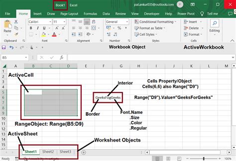 Using the Cells object in Excel VBA