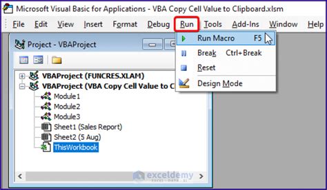 Excel VBA Clipboard Management