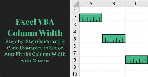 Excel VBA Column Width Gallery